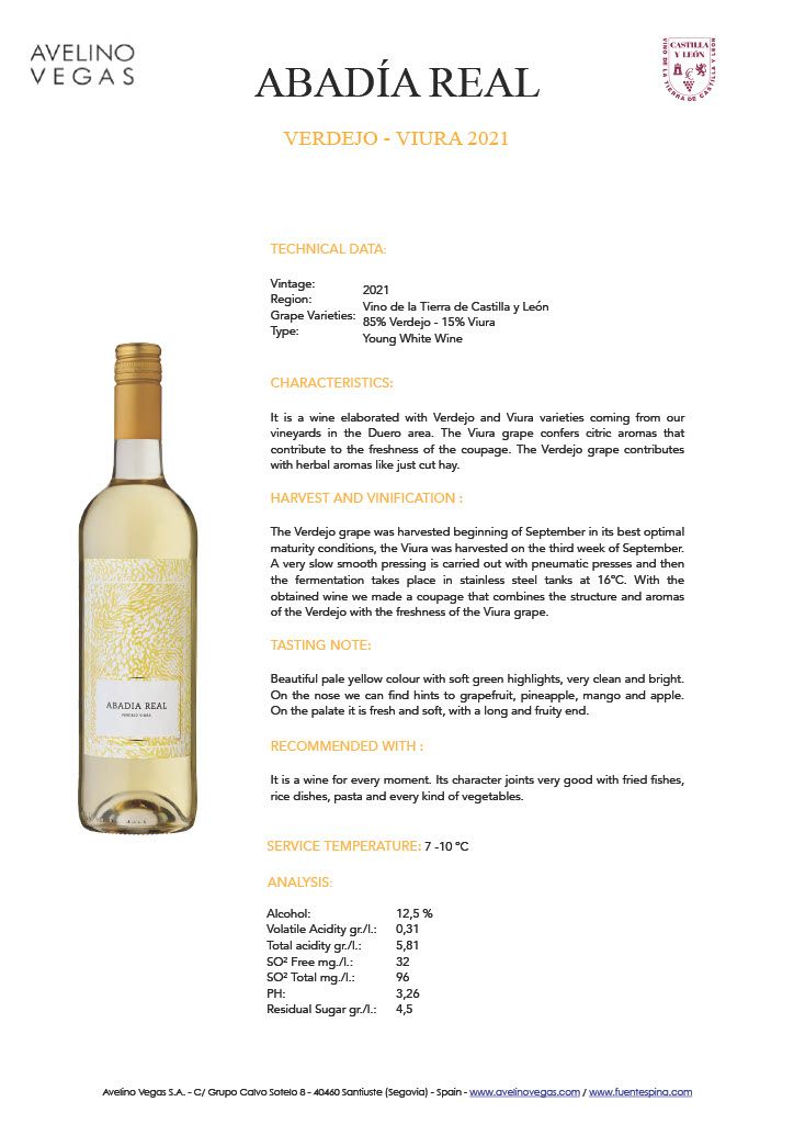 Abadia Real Screwcap 2025