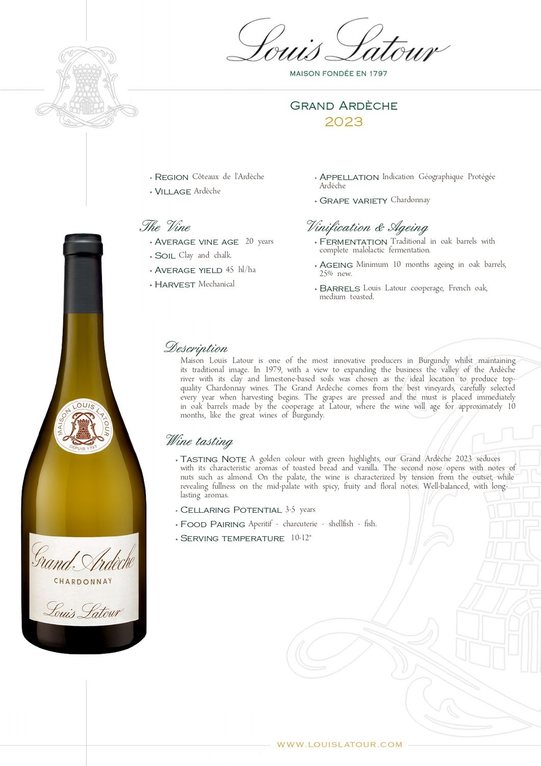 Grand Ardèche 2023 Louis Latour
