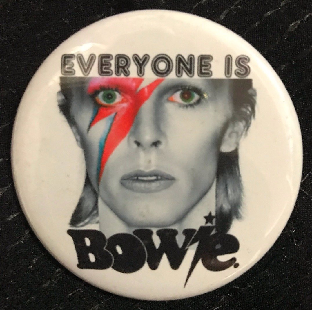 Commemorative Bowie Pin 