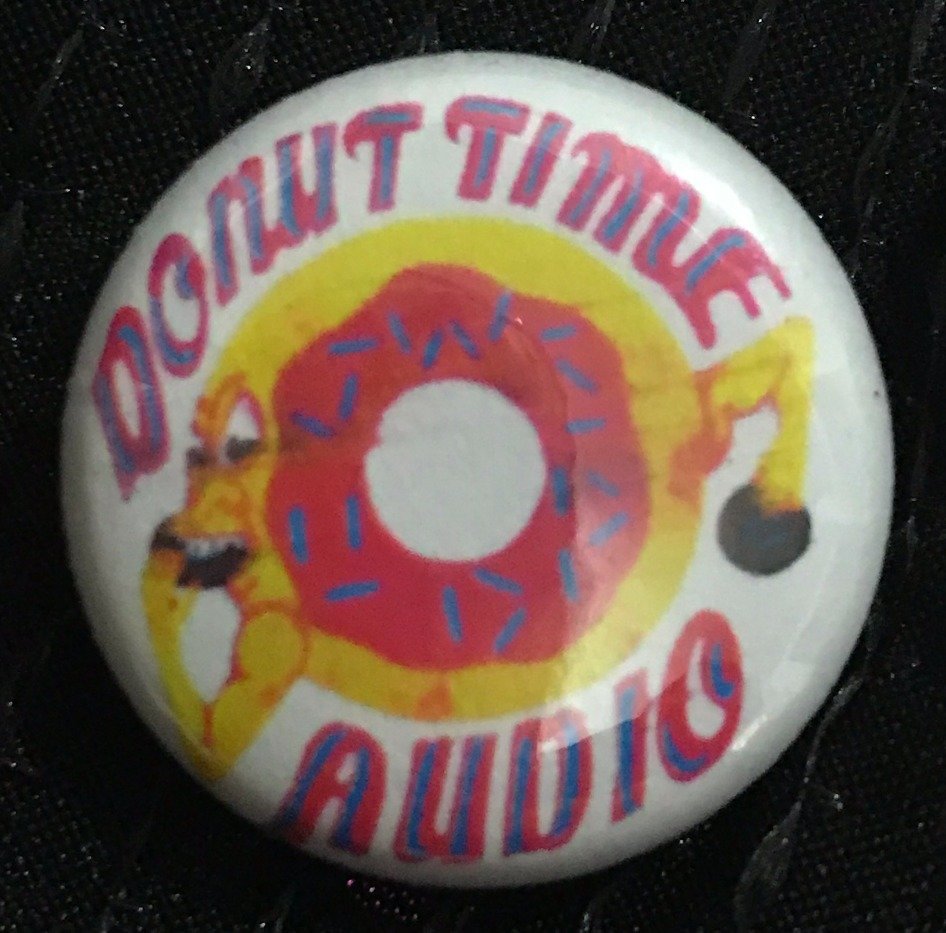 Donut Time Audio Pin 