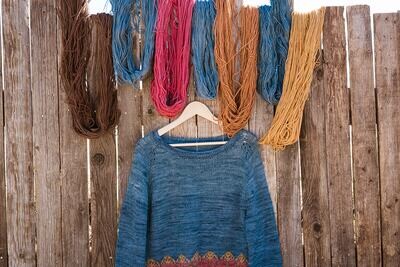 Copper Leaf Tobacco Root Valley Yarn Kit