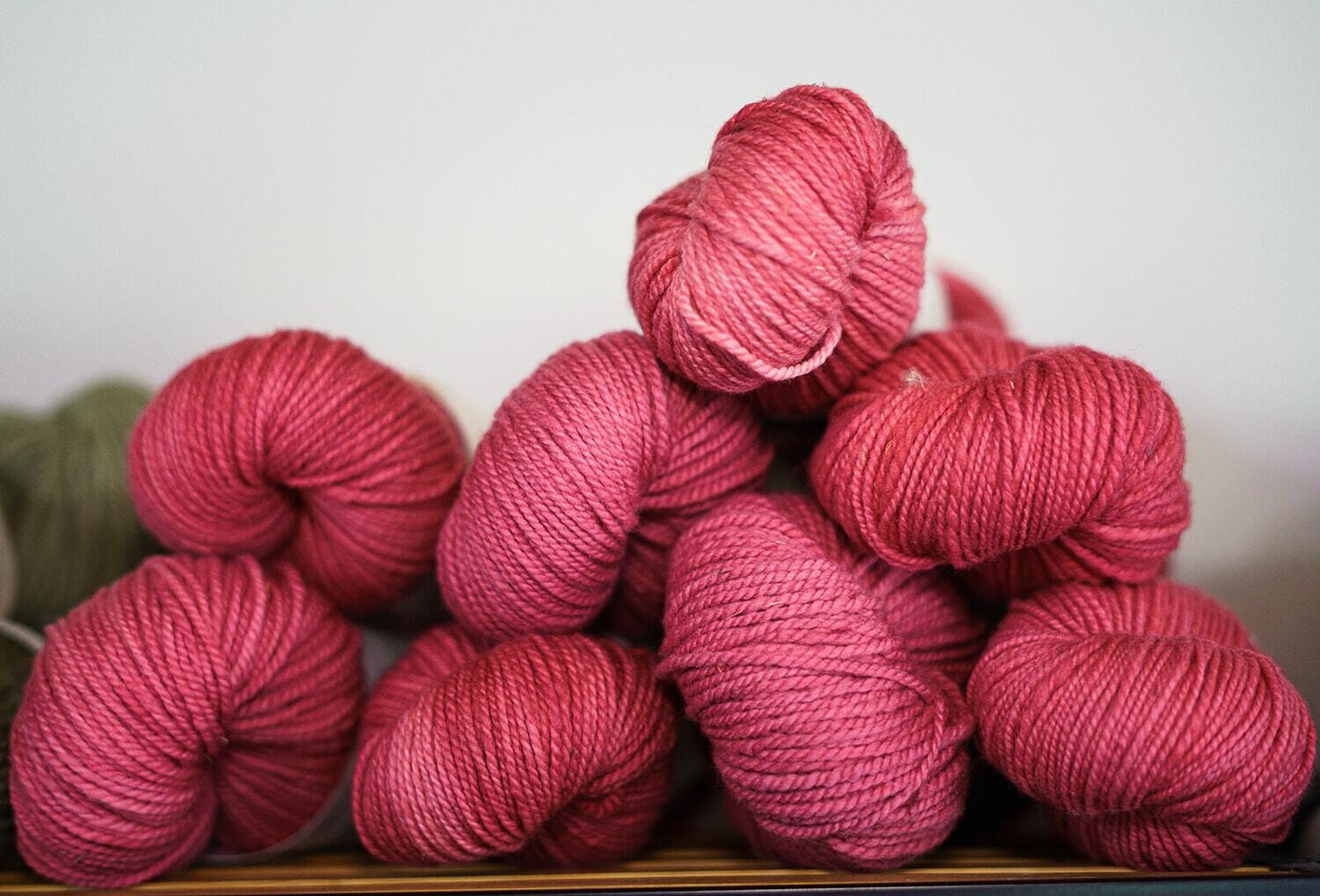 Homegrown Tobacco Root Valley Yarn ~ Chokecherry