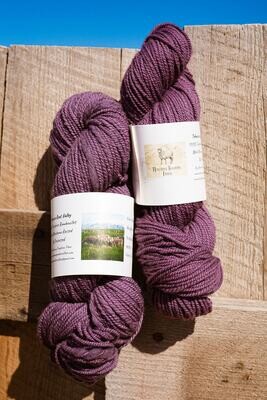Homegrown Tobacco Root Valley Yarn ~ Larkspur