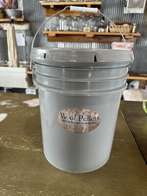 Wool Pellets by Ranching Tradition Fiber - 5 Gallon