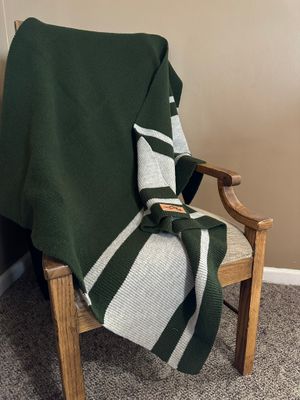 Montana Raised Wool Throw Blanket