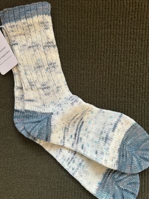 Limited Supply ~ Targhee Wool Socks - Size 12