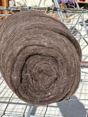 Homegrown Targhee Rambouillet Wool Roving