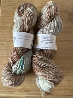 Range Camp Pure Targhee Wool DK Yarn ~ Limited Edition