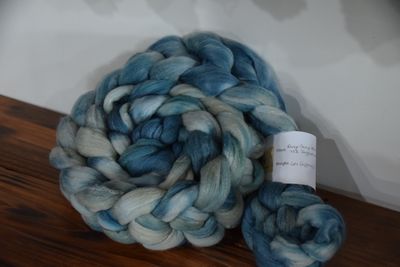 Range Camp Blend Targhee , Rose &amp; Silk Combed Top ~ Limited Supply