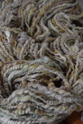 Handspun Coil Art Yarn Y1008