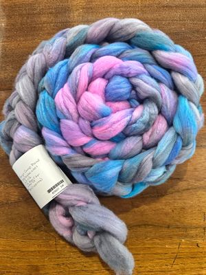 Range Camp Blend Targhee , Rose &amp; Silk Combed Top ~ Limited Supply