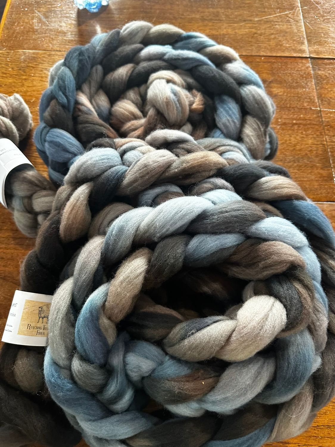 Range Camp Combed top 6 oz Braid - 2026 Greycliff Fiber Festival Colorway