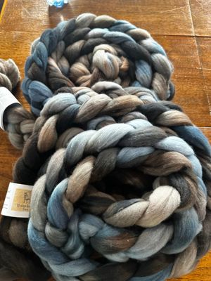 Range Camp Combed top 6 oz Braid - 2026 Greycliff Fiber Festival Colorway