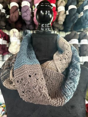 Glacier Lily Cowl - 2026 Greycliff Fiber Festival Colorway