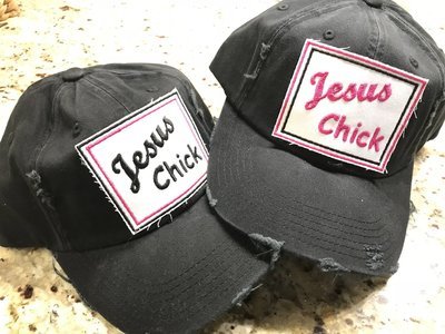 Distressed Jesus Chicks Cap 