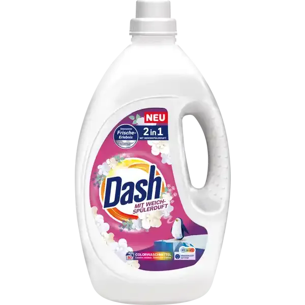 Dash 80 Wasbeurten 2in1 Color 3,6L