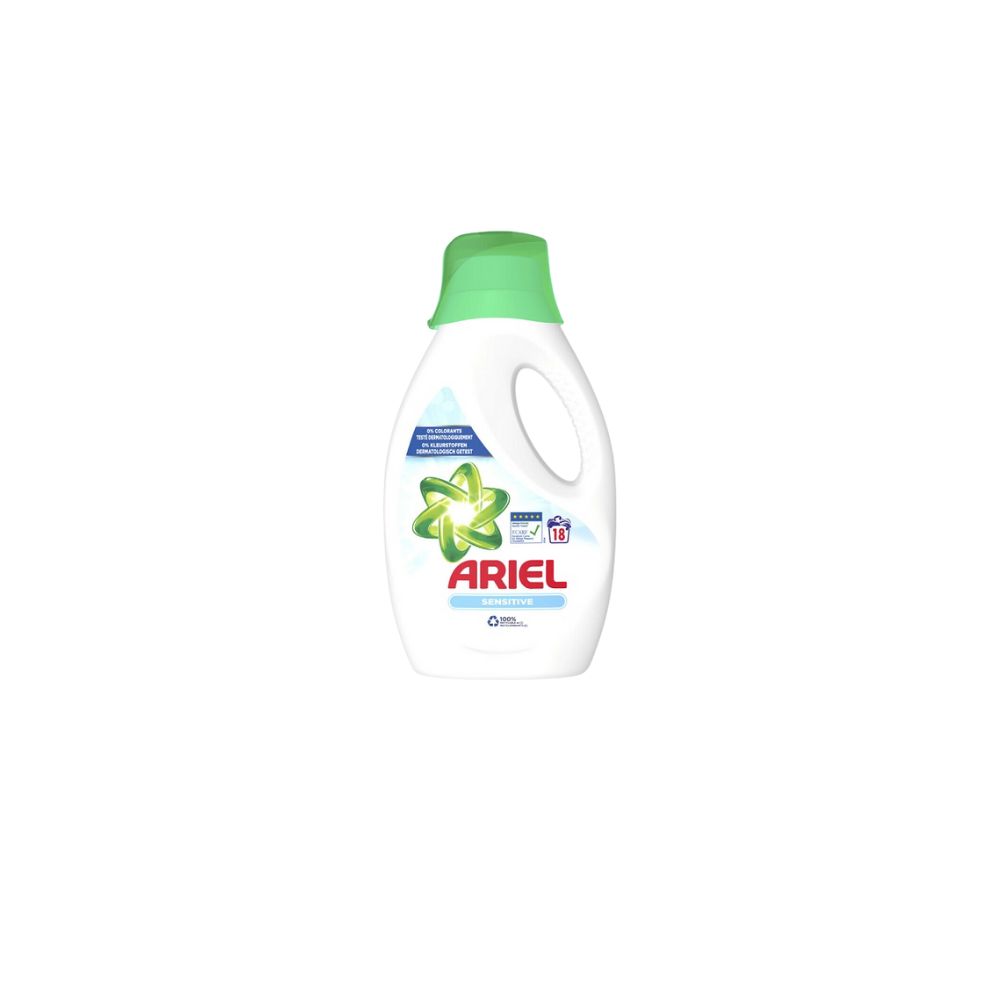 Ariel 18 wasbeurten Sensitive Skin 900ml