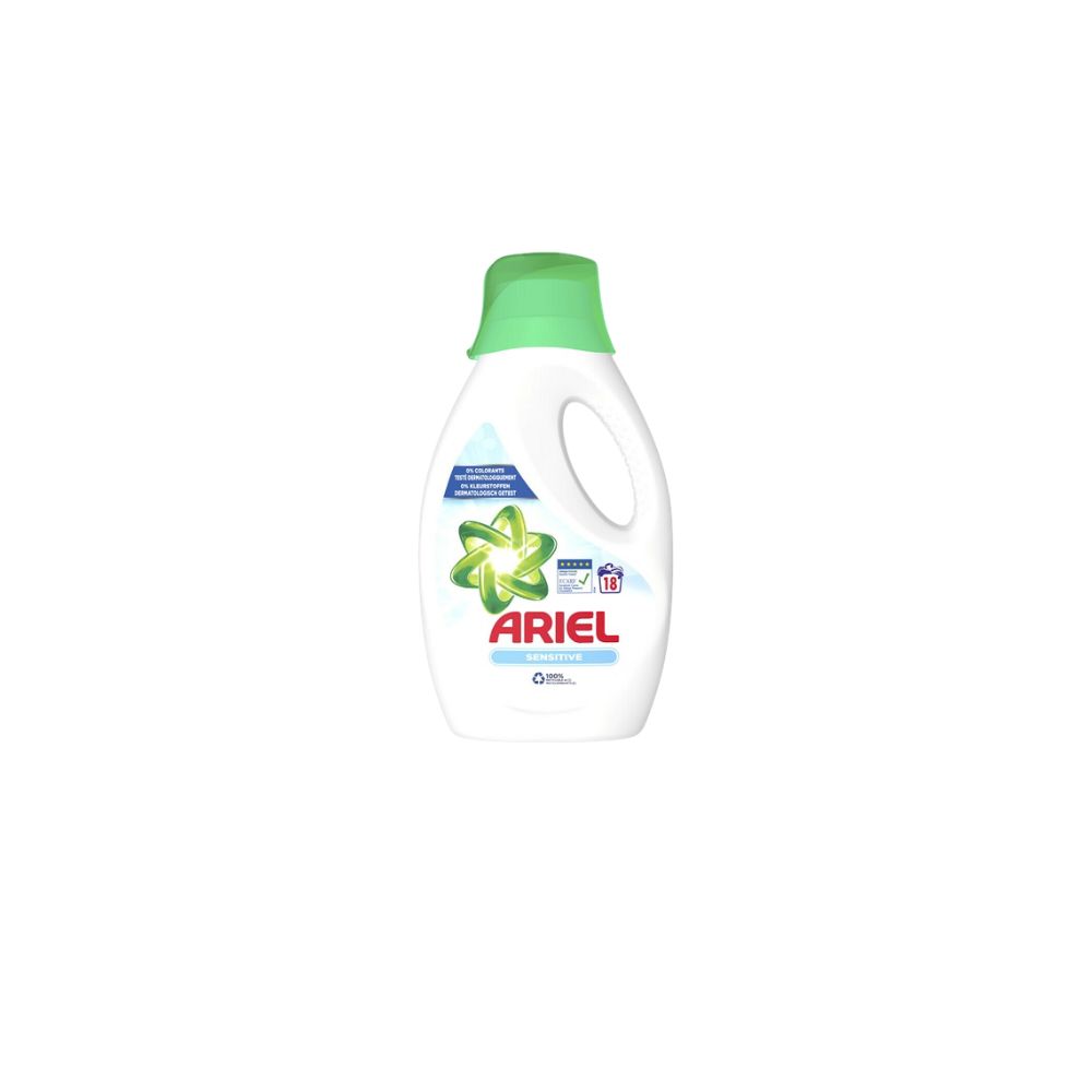 Ariel 18 wasbeurten Sensitive Skin 900ml