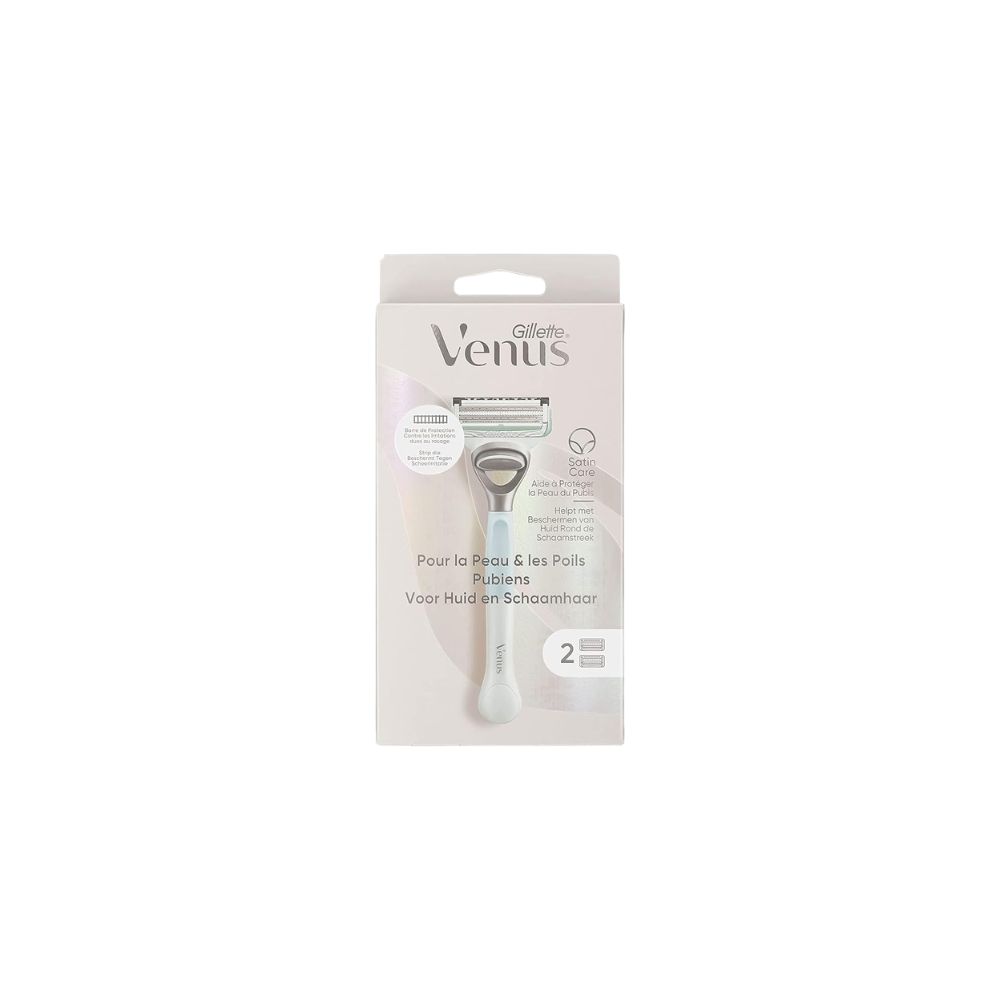 ​Gillette Venus Satin Care Scheerapparaat + 2 mesjes