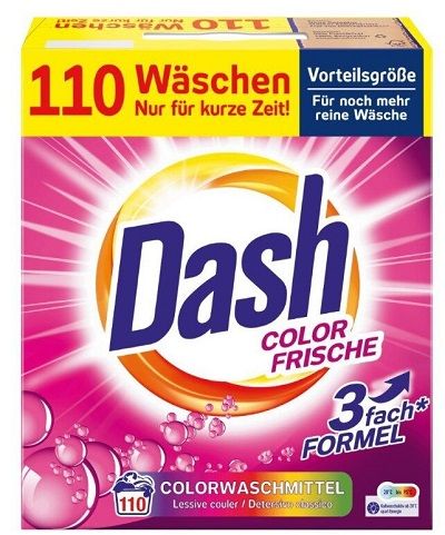 Dash 110 Wasbeurten Color Fris 5,5kg