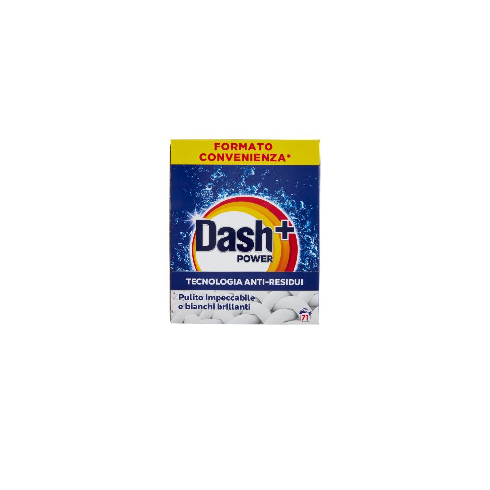 Dash+ Power Stralend Witte Was 71Wasbeurten 3,55kg