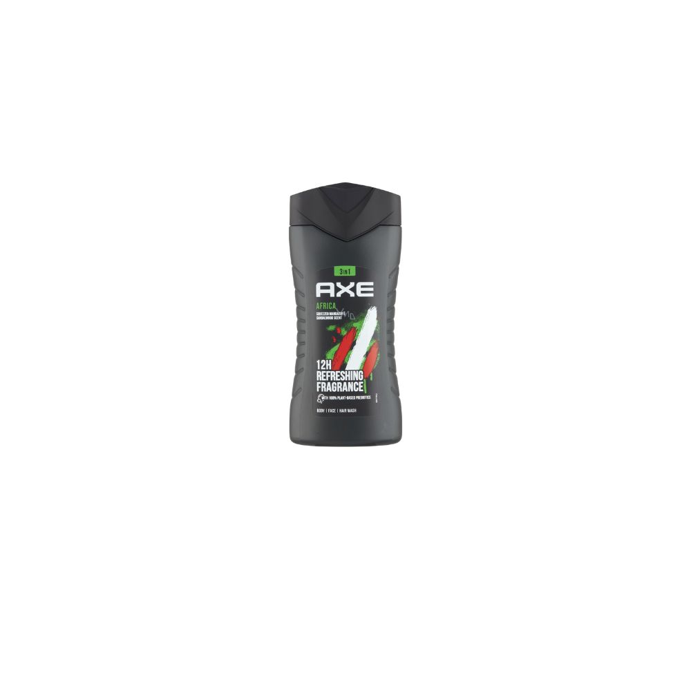 ​Axe Douchegel Africa 3in1 Body, Face &amp; Hair 250ml