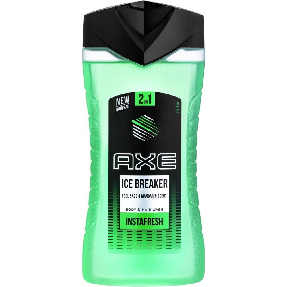 ​Axe Douchegel Ice Breaker 2in1 Body&amp;Hair Wash 250ml