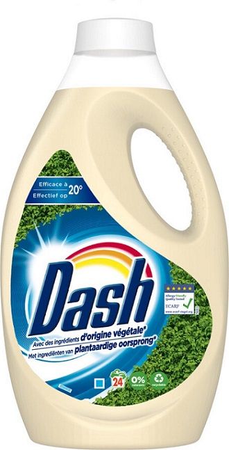 Dash 25 Wasbeurten  Plantaardige Oorsprong 1250ml