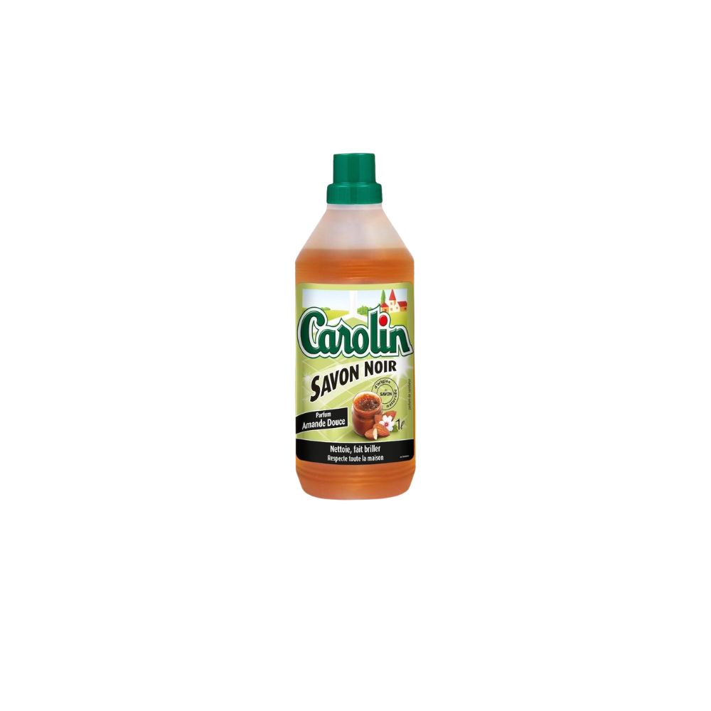 Carolin Savon Noir Parfum Amande Douce 1L