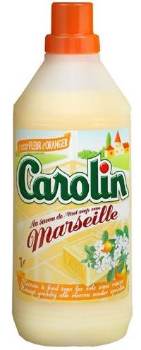 Carolin met Marseille zeep Fleur d'Orange 1L