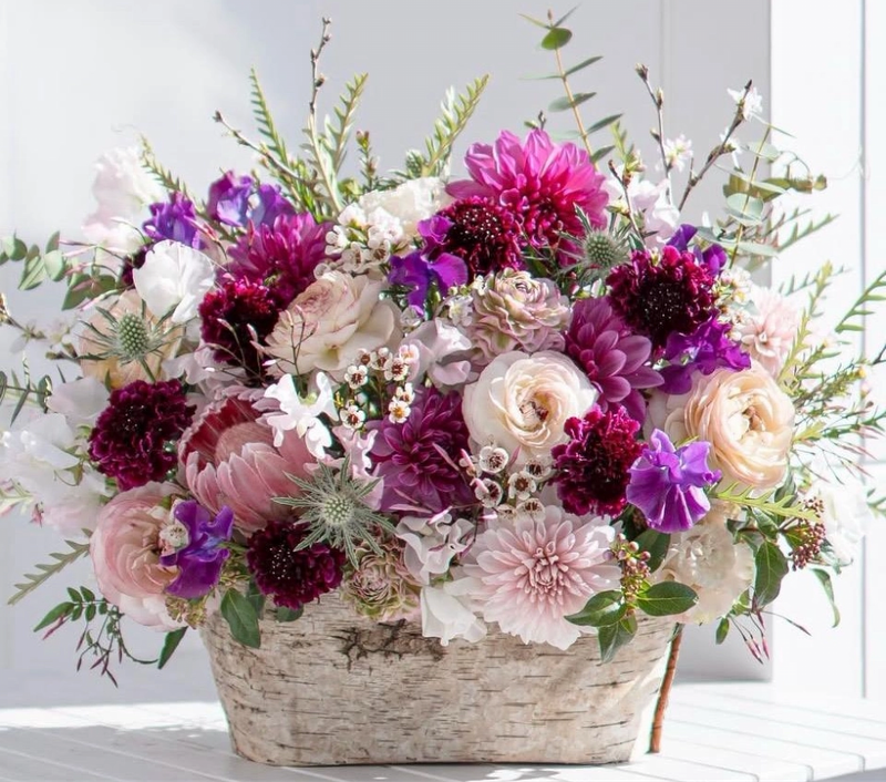 Panier "souvenir éternel"