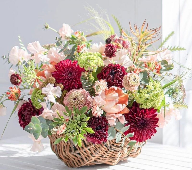 Panier "jardin du repos"