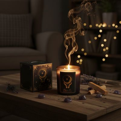 Bougie Purification pierre naturelle Bougie Purification pierre naturelle