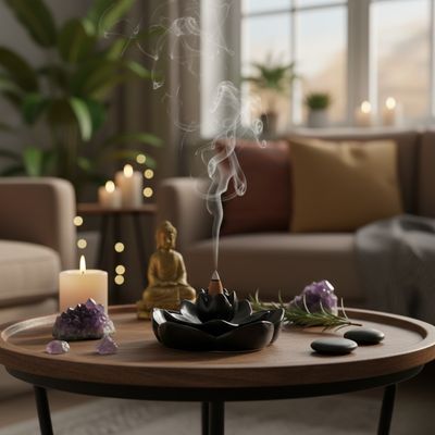 Brûle Encens Fleur de Lotus refoulement