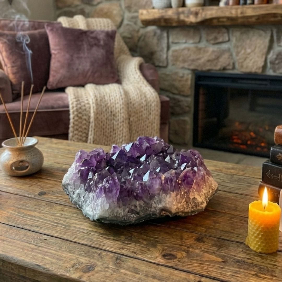 Druse Améthyste Supérieure