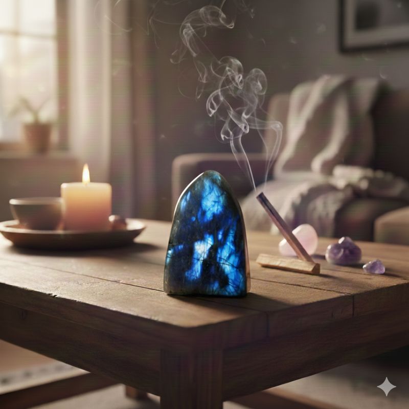 Labradorite Naturelle d'Exception Supérieure taille XL