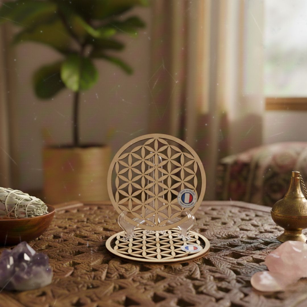 Plaque Recharge Fleur de Vie Plaque Recharge Fleur de Vie