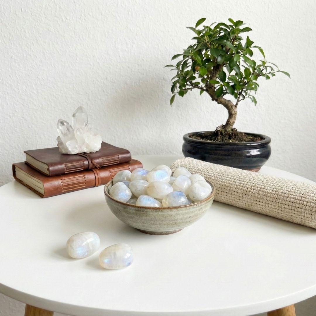 Pierre Roulée Pierre de Lune Supérieure