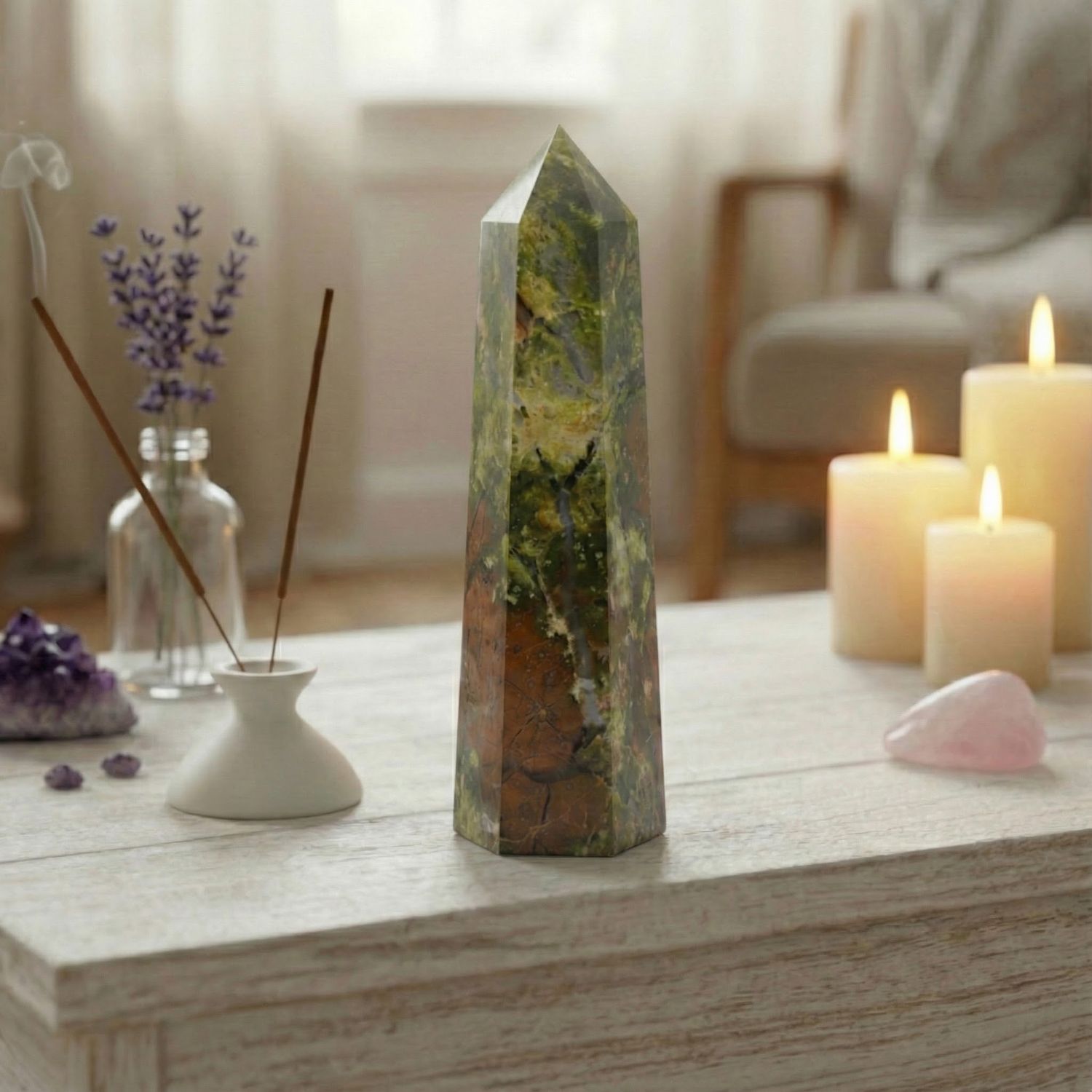 Pointe Opale Pistache Supérieure