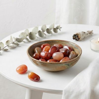 Pierre Roulée Cornaline Supérieure