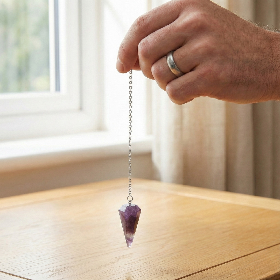 Pendule Améthyste forme Cône