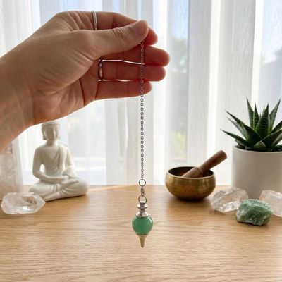 Pendule Aventurine forme Boule