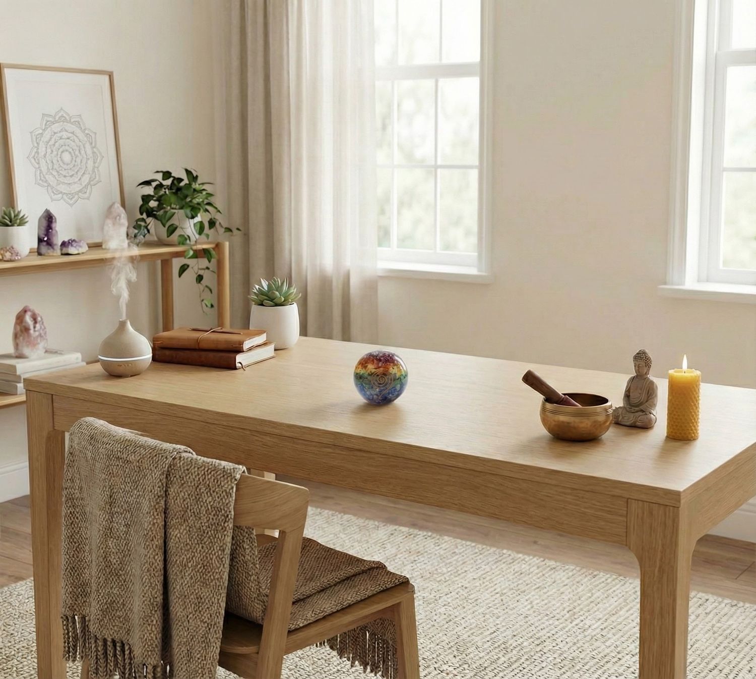 Orgonite Sphère 7 Chakras