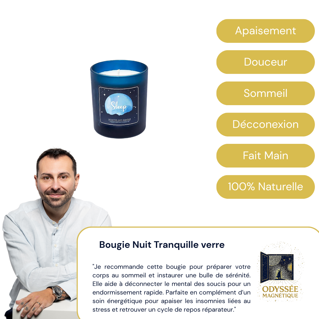 Bougie Nuit Tranquille verre