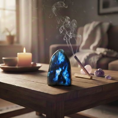 Labradorite Naturelle d'Exception Supérieure taille XL