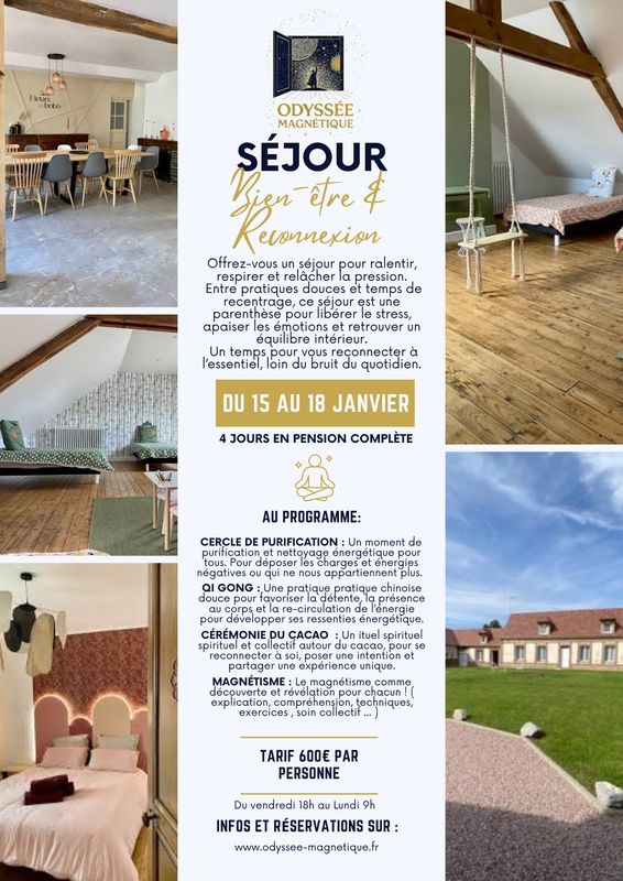 Séjour Bien-Être & Reconnexion Séjour Bien-Être & Reconnexion