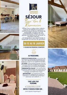 Séjour Bien-Être & Reconnexion Séjour Bien-Être & Reconnexion
