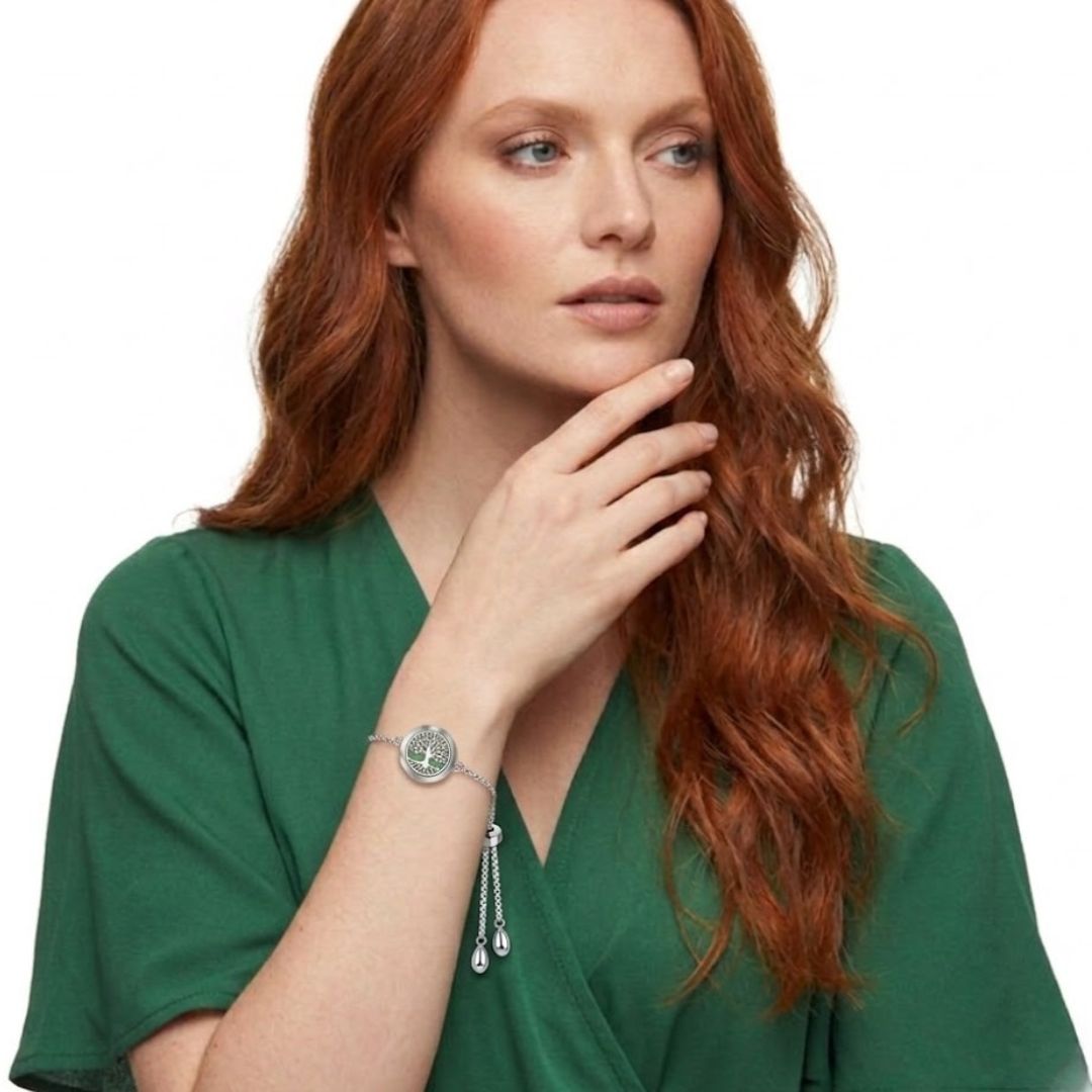 Bracelet et Tampons Diffuseur Huile Essentielle Bracelet et Tampons Diffuseur Huile Essentielle