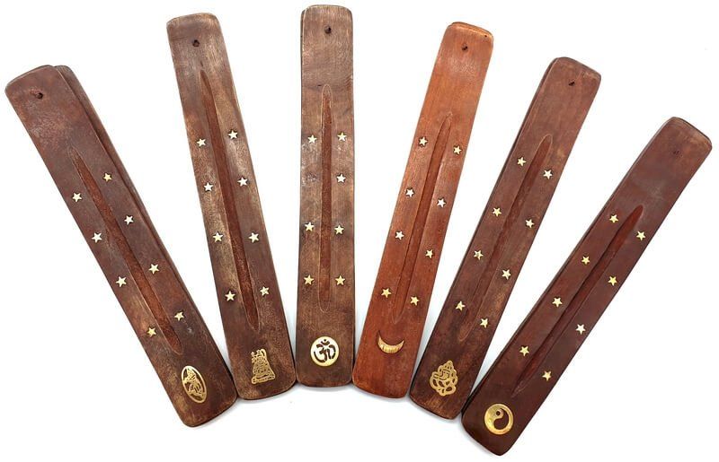 Porte encens bois