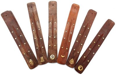 Porte encens bois